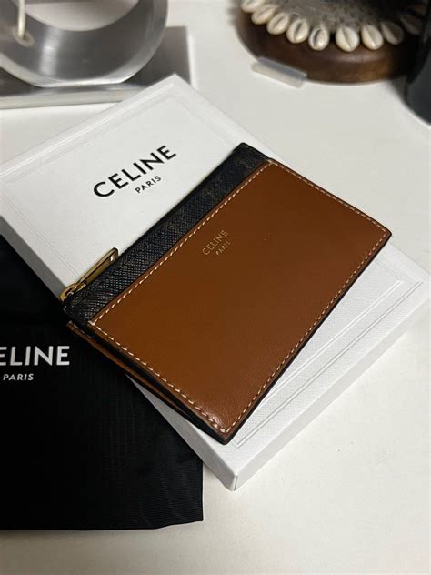 celine card holder men|celine card holder triomphe.